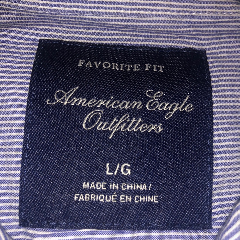 Pinstriped button up - Picture 3 of 4